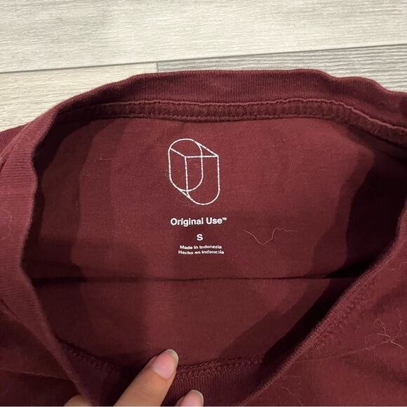 Original Use Burgundy Sweatshirt - Picture 2 of 2